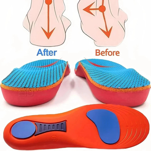 Orthotic shoe insoles - shoe, for