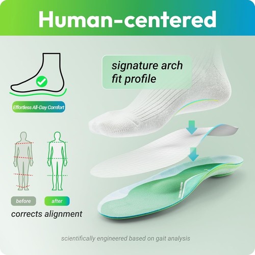 Running sport insoles for - insoles, men